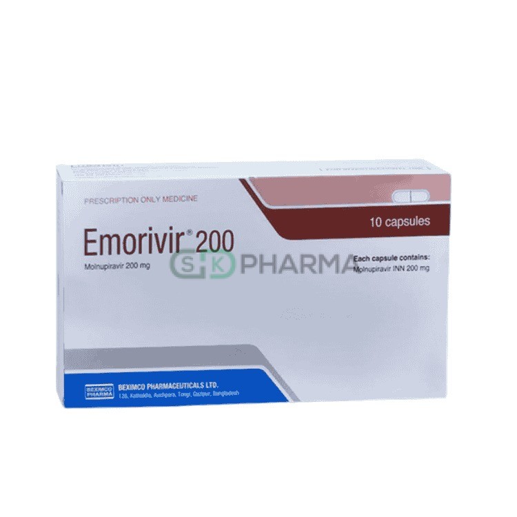 Emorivir Capsule 200 mg (Molnupiravir)