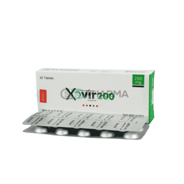 Xovir Tablet 200 mg (Acyclovir (Oral))