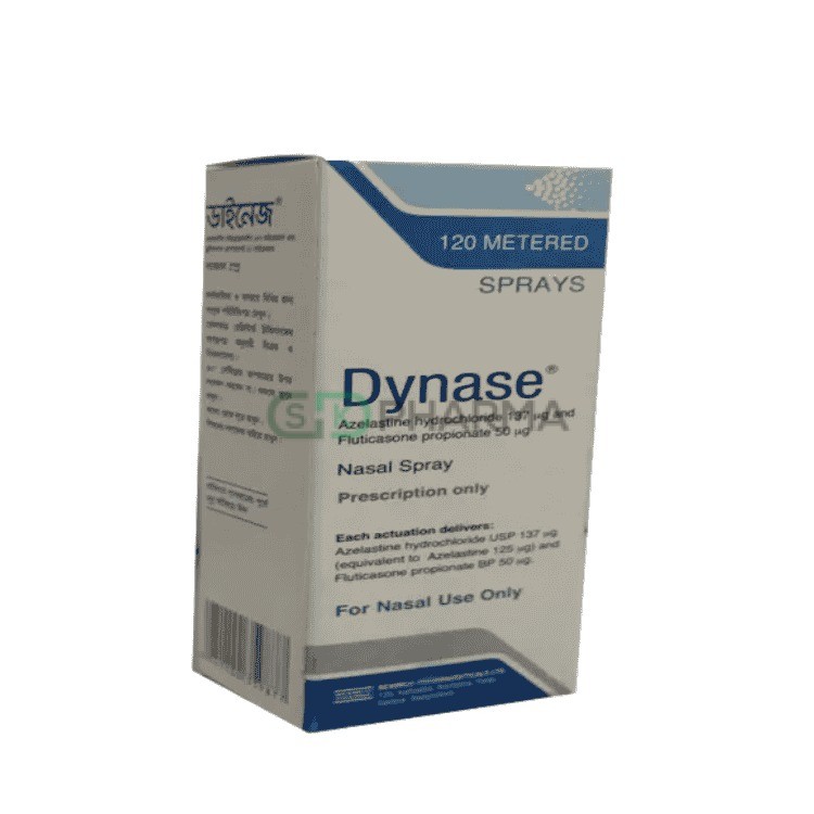 Dynase Nasal Spray (137 mcg+50 mcg)/spray (Azelastine Hydrochloride + Fluticasone Propionate)