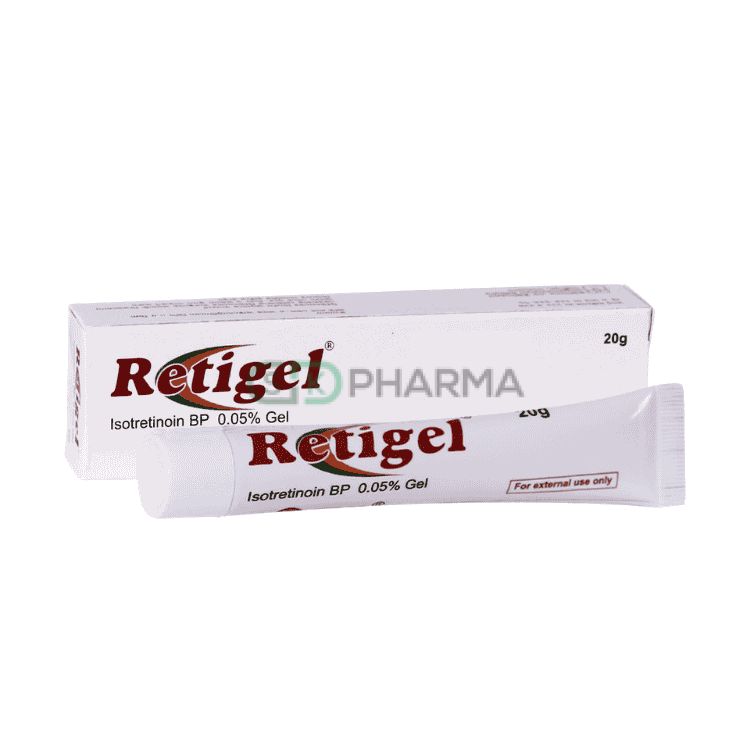 Retigel Topical Gel 0.05% (Isotretinoin (Topical))