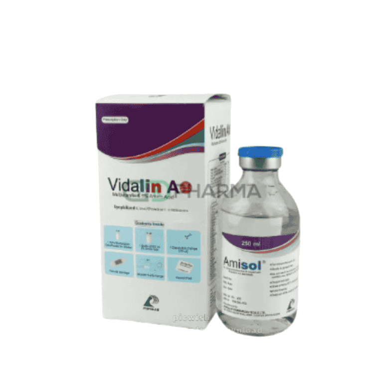 Vidalin A Injection (Multivitamin + 5% Amino acid)