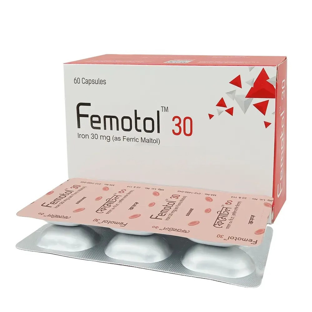 Femotol Capsule, Ferric Maltol 30 mg