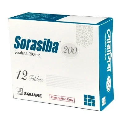 Sorasiba Tablet, Sorafenib Tosylate 200 mg