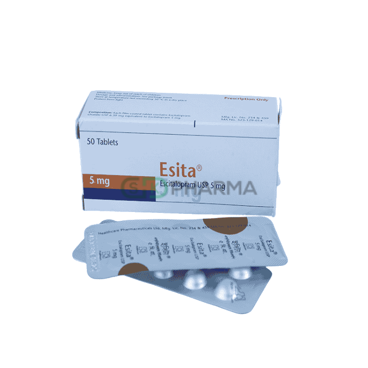 Esita Tablet 5 mg (Escitalopram Oxalate)