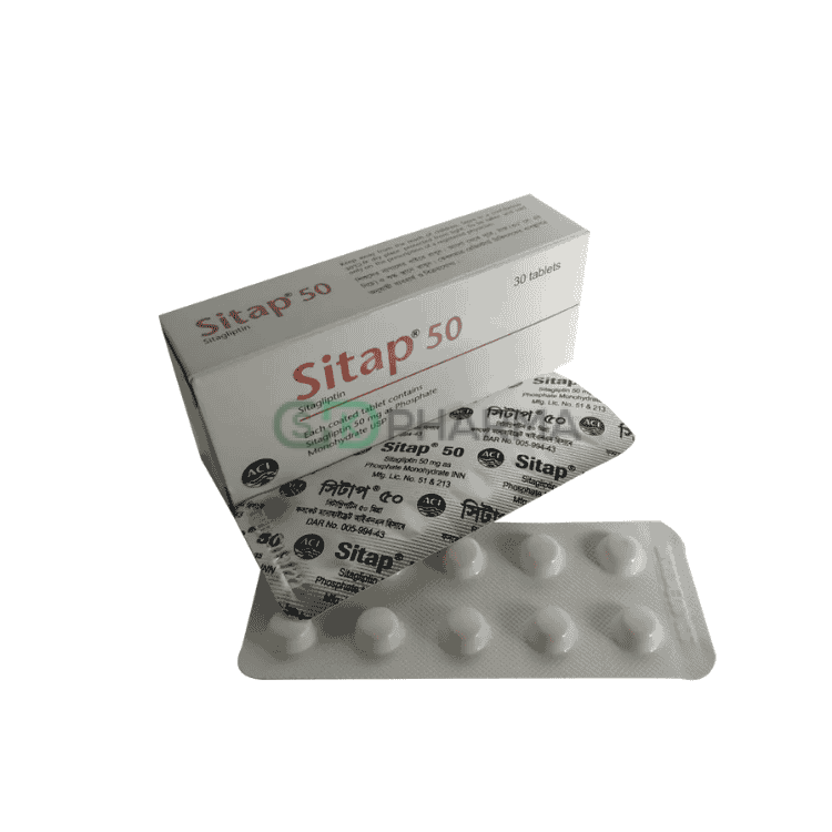 Sitap Tablet 50 mg (Sitagliptin)