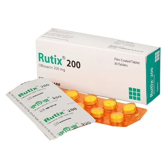 Rutix Tablet, Ofloxacin 200 mg