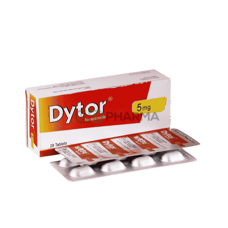 Dytor Tablet 5 mg (Torasemide)