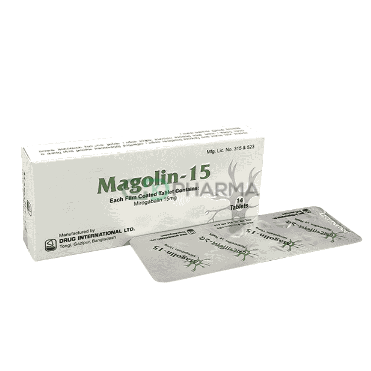 Magolin Tablet 15 mg (Mirogabalin Besylate)