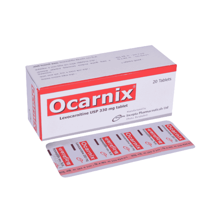 Ocarnix Tablet 330 mg (Levocarnitine)