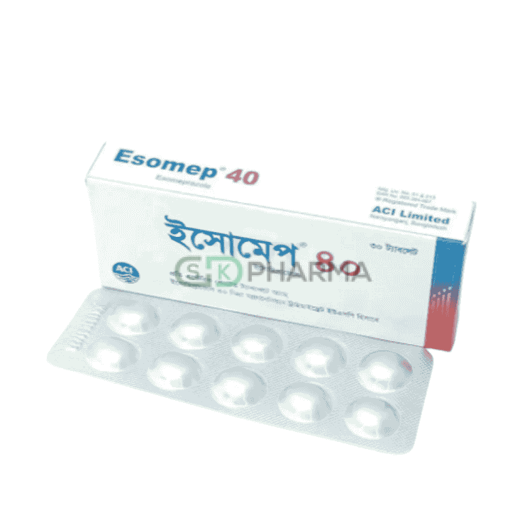 Esomep Tablet 40 mg (Esomeprazole)