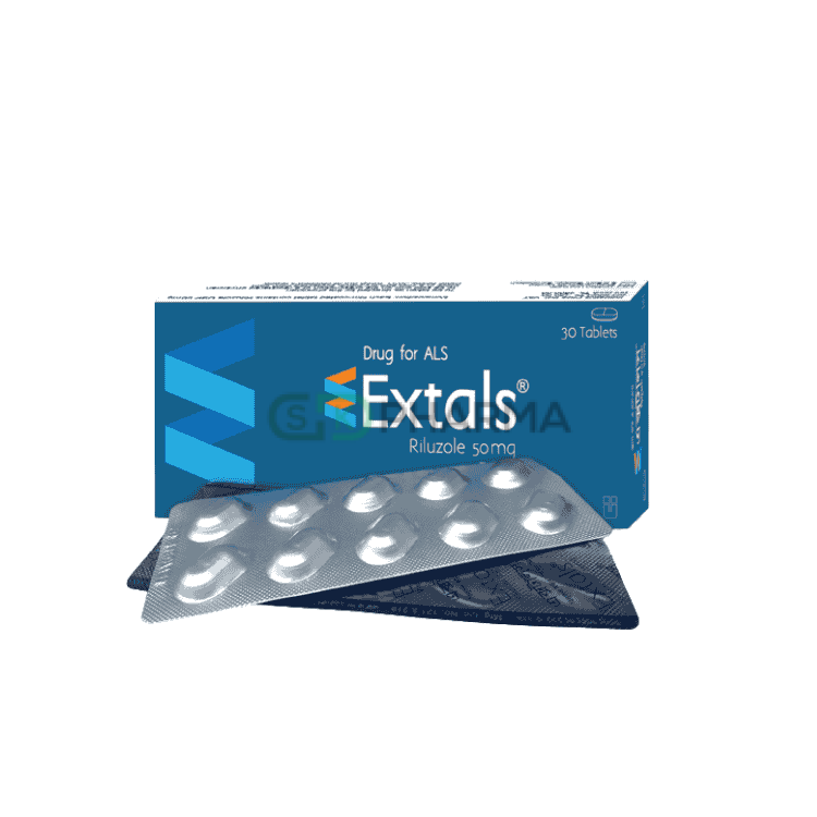 Extals Tablet 50 mg (Riluzole)