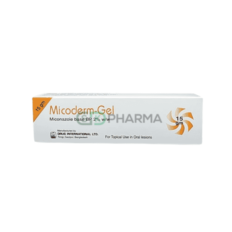 Micoderm Oral Gel 2% w/w (Miconazole Nitrate)