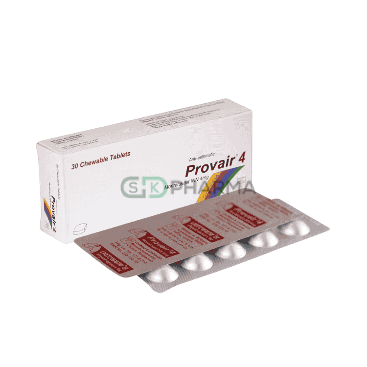 Provair ODT Tablet 4 mg (Montelukast Sodium)