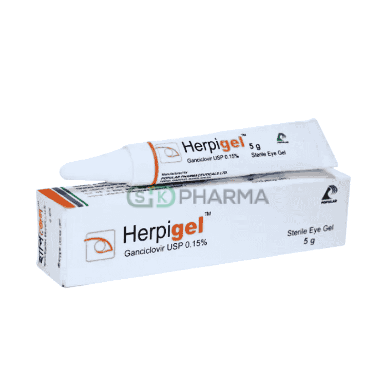 Herpigel Eye Gel 0.15% (Ganciclovir (Ophthalmic))