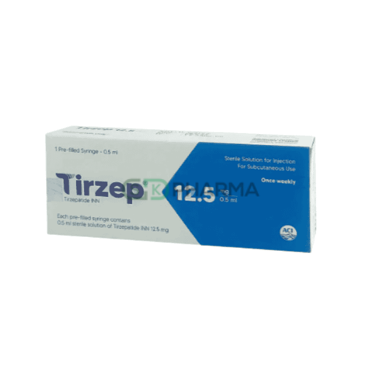 Tirzep Injection 12.5 mg/0.5 ml (Tirzepatide)