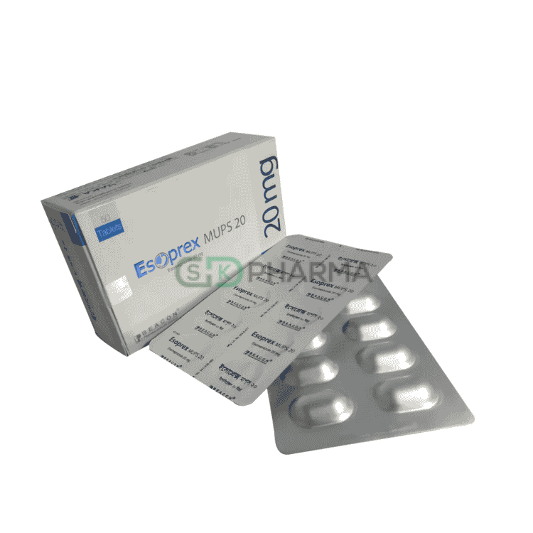 Esoprex MUPS Tablet 20 mg (Esomeprazole (MUPS preparation))