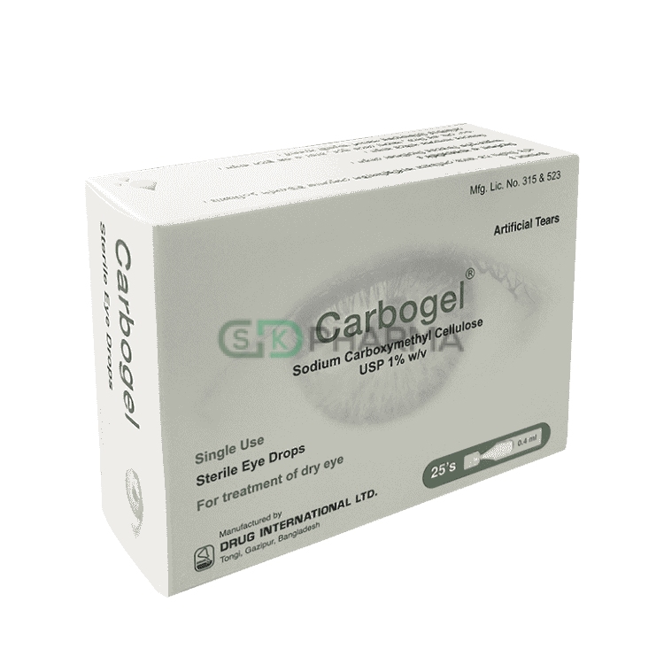 Carbogel Eye Drop 1% (Carboxymethylcellulose Sodium)