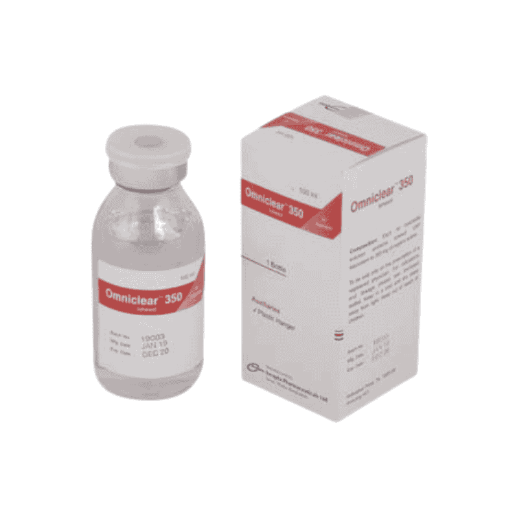 Omniclear Injection 350 mg/ml (Iohexol)