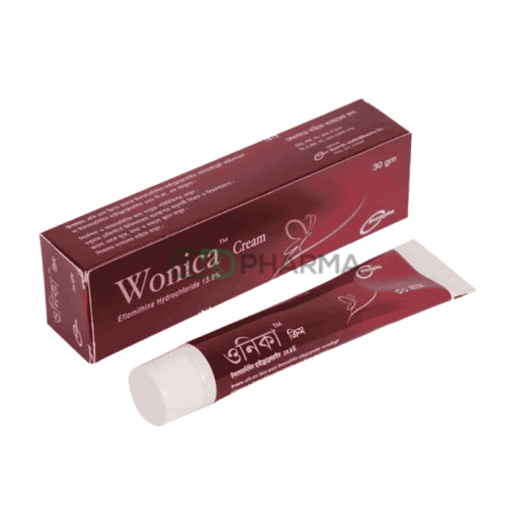 Wonica Cream 13.90% (Eflornithine Hydrochloride)