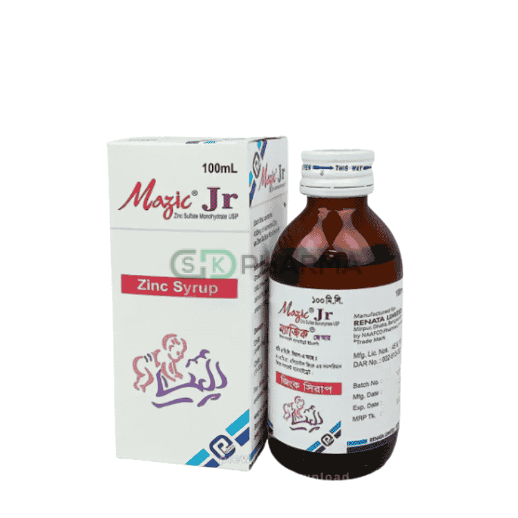 Mazic Jr Syrup 4.05 mg/5 ml (Zinc Sulfate Monohydrate)