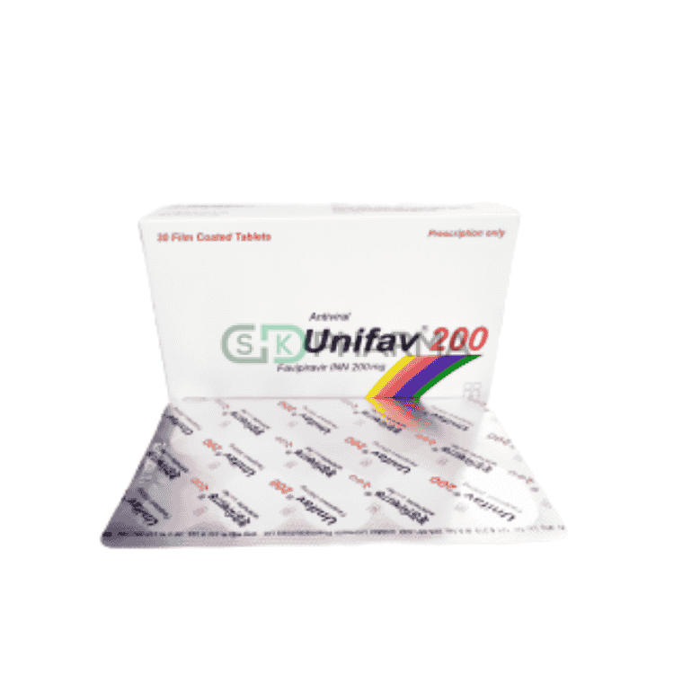 Unifav Tablet 200 mg (Favipiravir)