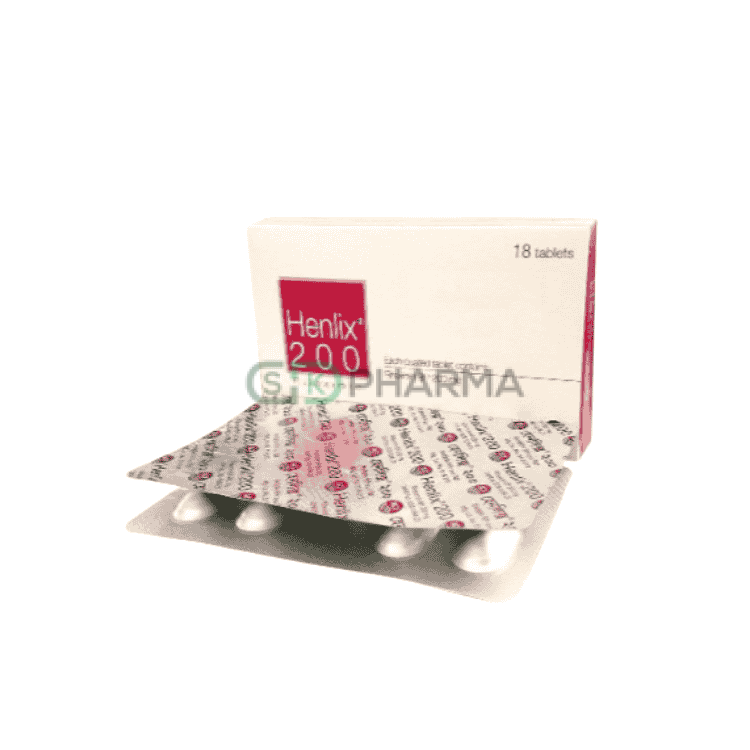 Henlix Tablet 200 mg (Rifaximin)