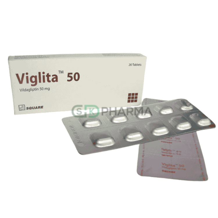 Viglita Tablet 50 mg (Vildagliptin)