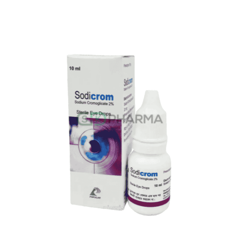Sodicrom Eye Drop 2% (Sodium Cromoglicate [2%])