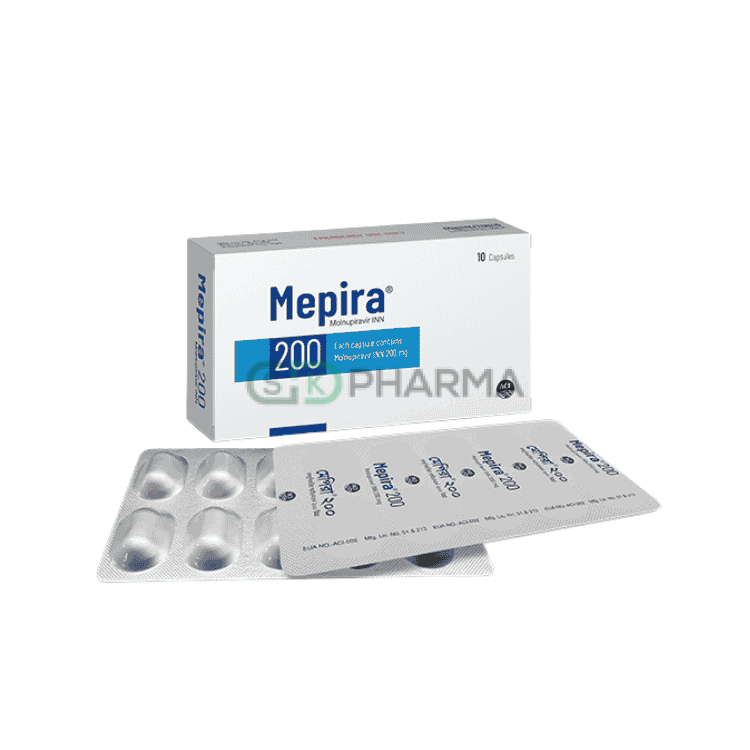 Mepira Capsule 200 mg (Molnupiravir)