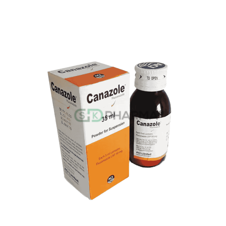 Canazole Suspension 50 mg/5 ml (Fluconazole)