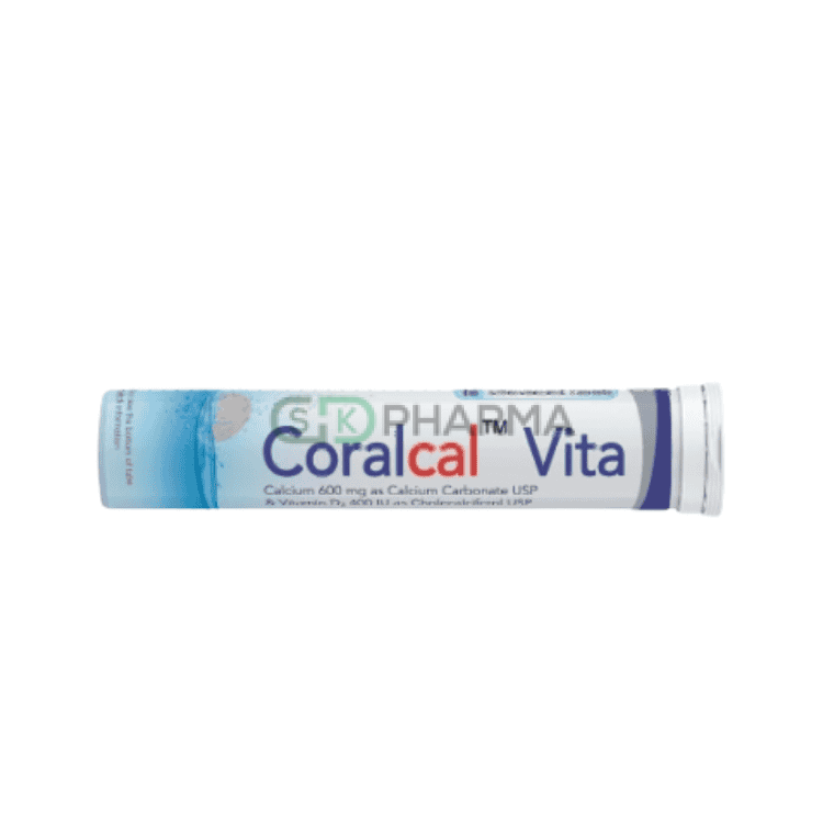 CoralCal Vita Effervescent Tablet 600 mg+400 IU (Coral Calcium + Vitamin D3)