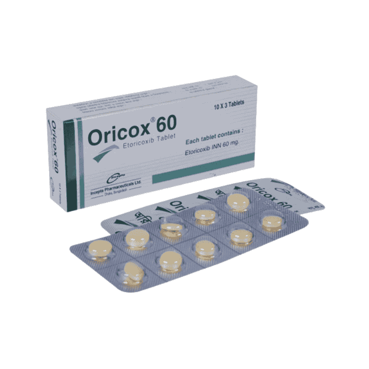 Oricox Tablet 60 mg (Etoricoxib)