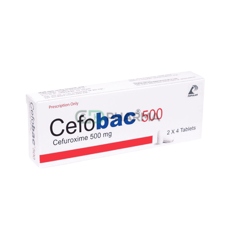 Cefobac Tablet 500 mg (Cefuroxime Axetil)