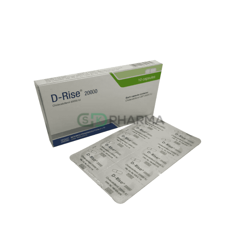 D-Rise Capsule 20000 IU (Cholecalciferol [Vitamin D3])