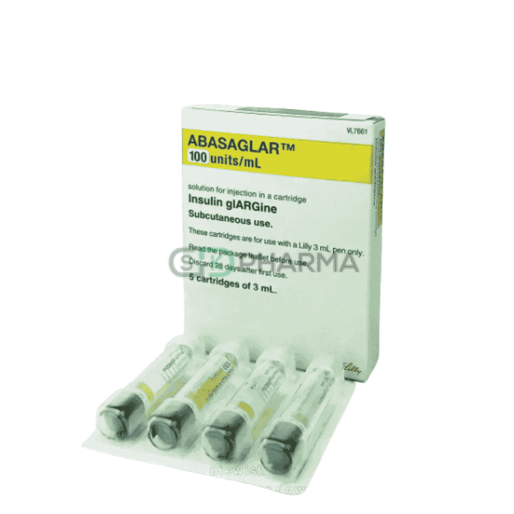 Abasaglar Injection 100 IU/ml (Insulin Glargine)
