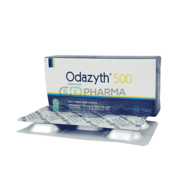 Odazyth Tablet 500 mg (Azithromycin Dihydrate)