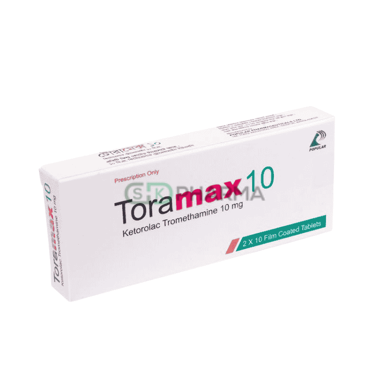 Toramax Tablet 10 mg (Ketorolac Tromethamine)