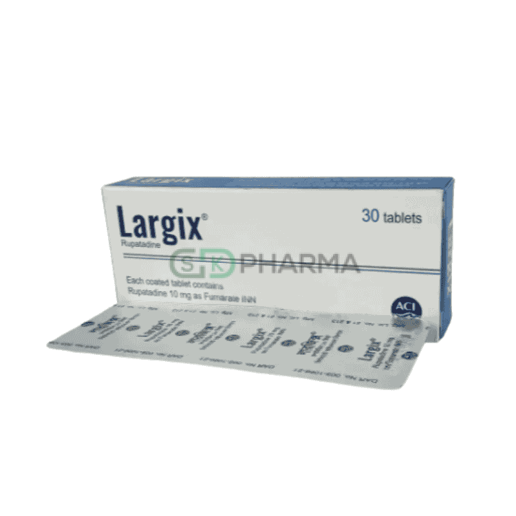 Largix Tablet 10 mg (Rupatadine Fumarate)