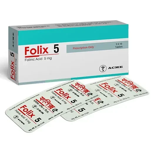 Folix Tablet, Folinic Acid 5 mg
