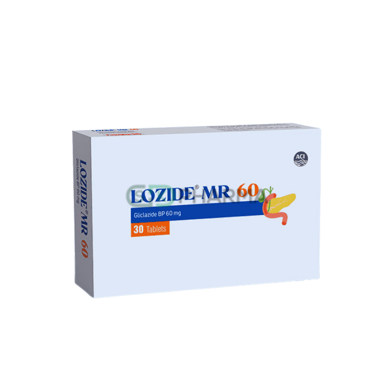 Lozide MR Tablet 60 mg (Gliclazide)