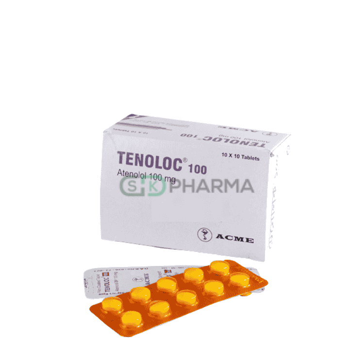 Tenoloc Tablet 100 mg (Atenolol)