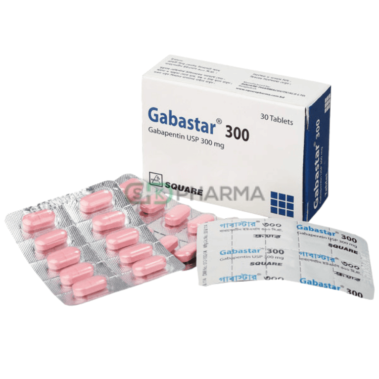 Gabastar Tablet 300 mg (Gabapentin)