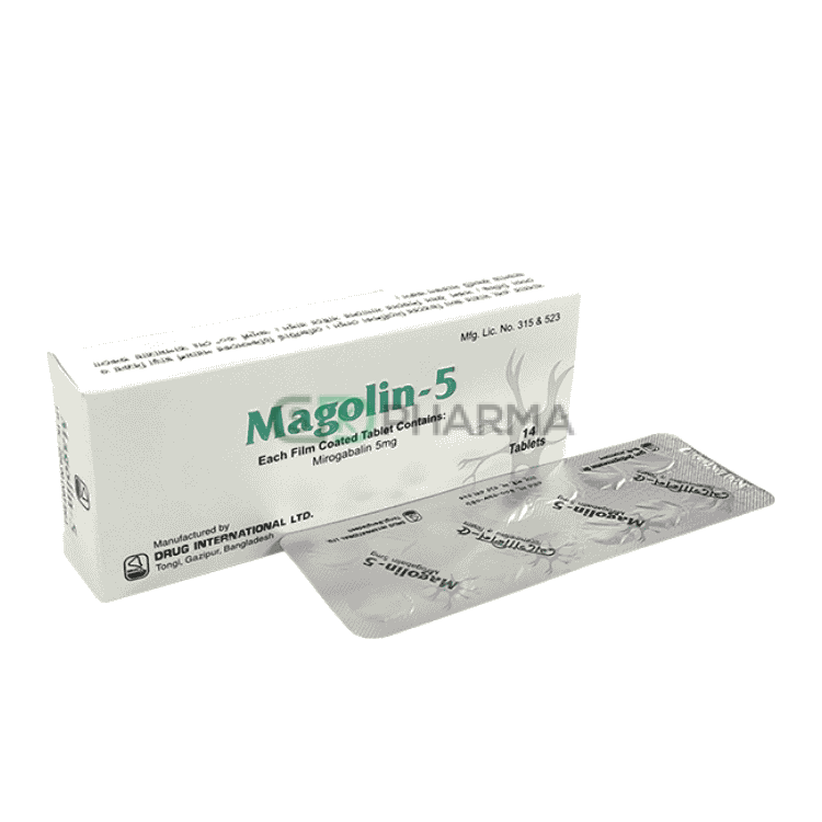 Magolin Tablet 5 mg (Mirogabalin Besylate)