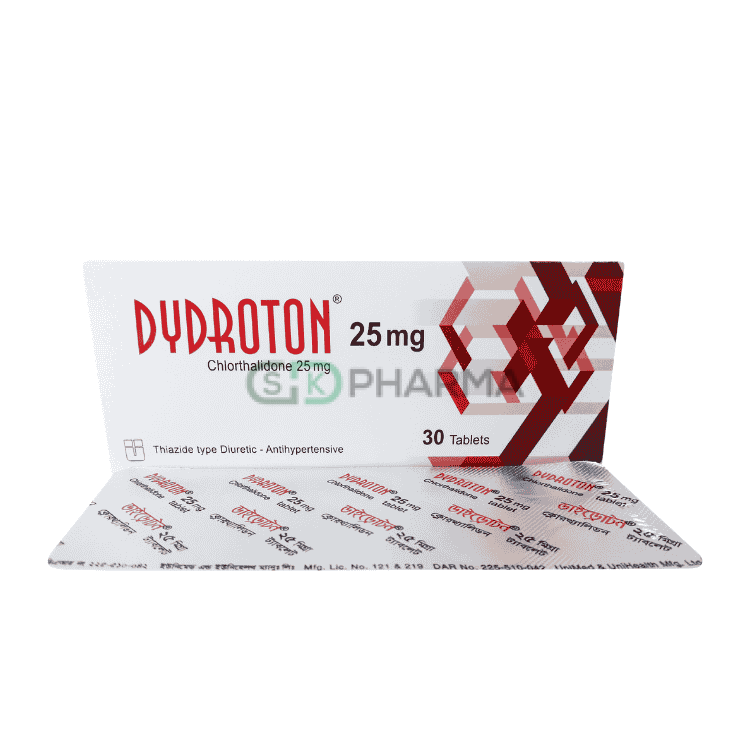 Dydroton Tablet 25 mg (Chlorthalidone)