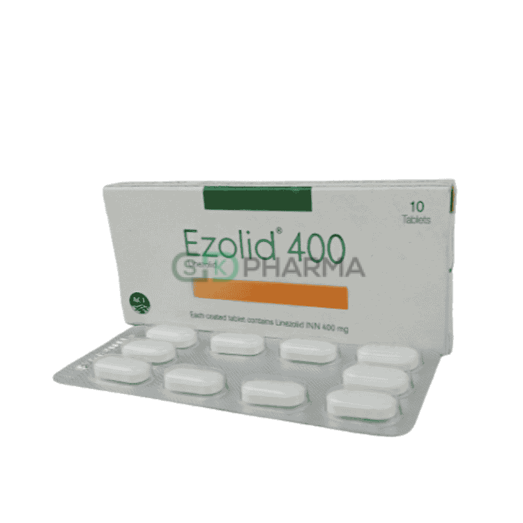 Ezolid Tablet 400 mg (Linezolid)