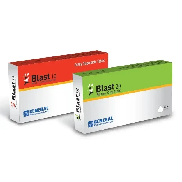 Blast Tablet, Bilastine 20 mg