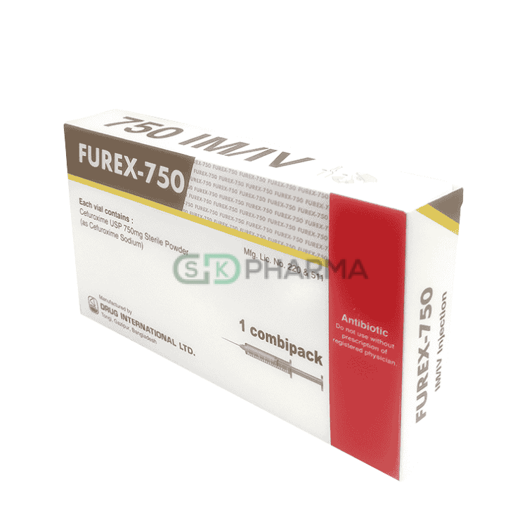 Furex Injection 750 mg/vial (Cefuroxime Axetil)