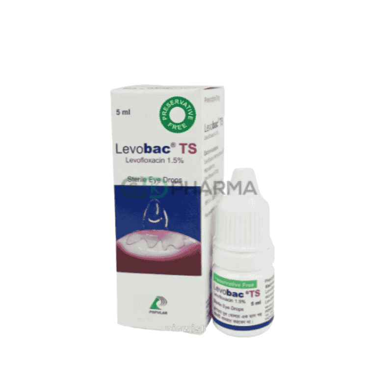 Levobac TS Eye Drop 1.50% (Levofloxacin (Eye/Ear))