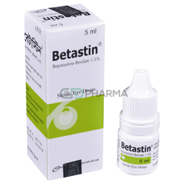 Betastin Eye Drop 1.50% (Bepotastine Besilate)