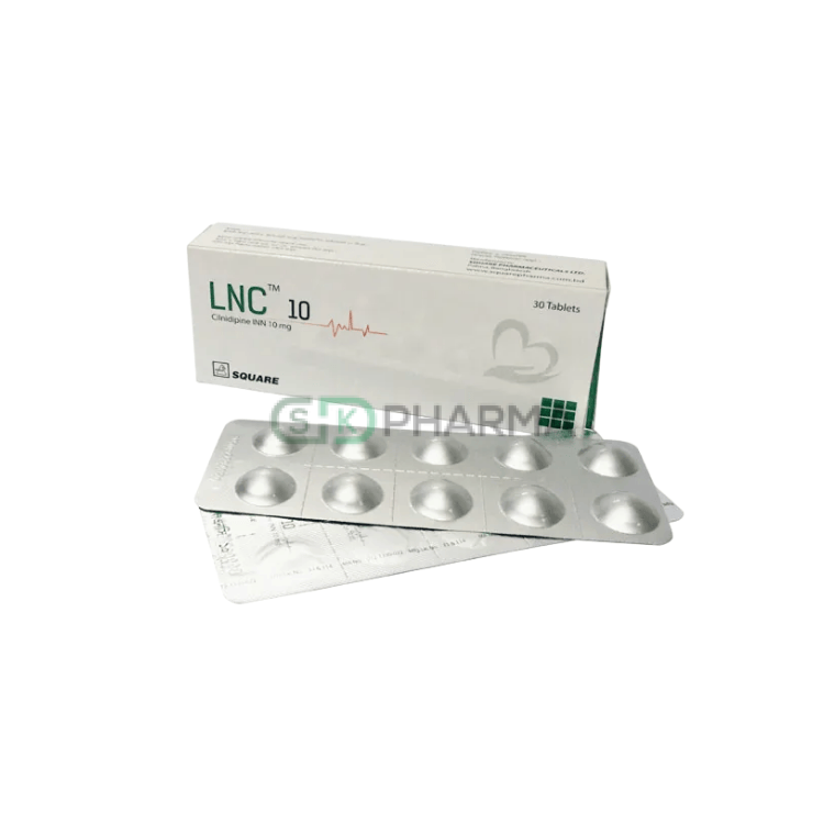 LNC Tablet 10 mg (Cilnidipine)
